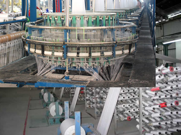 编织袋车间实景 